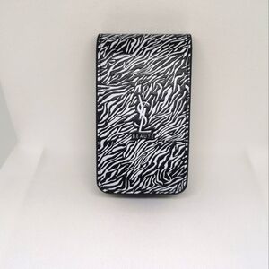 Yves Saint Laurent YSL Zebra Pattern Lipstick Bag Beauty Counter VIP Gift